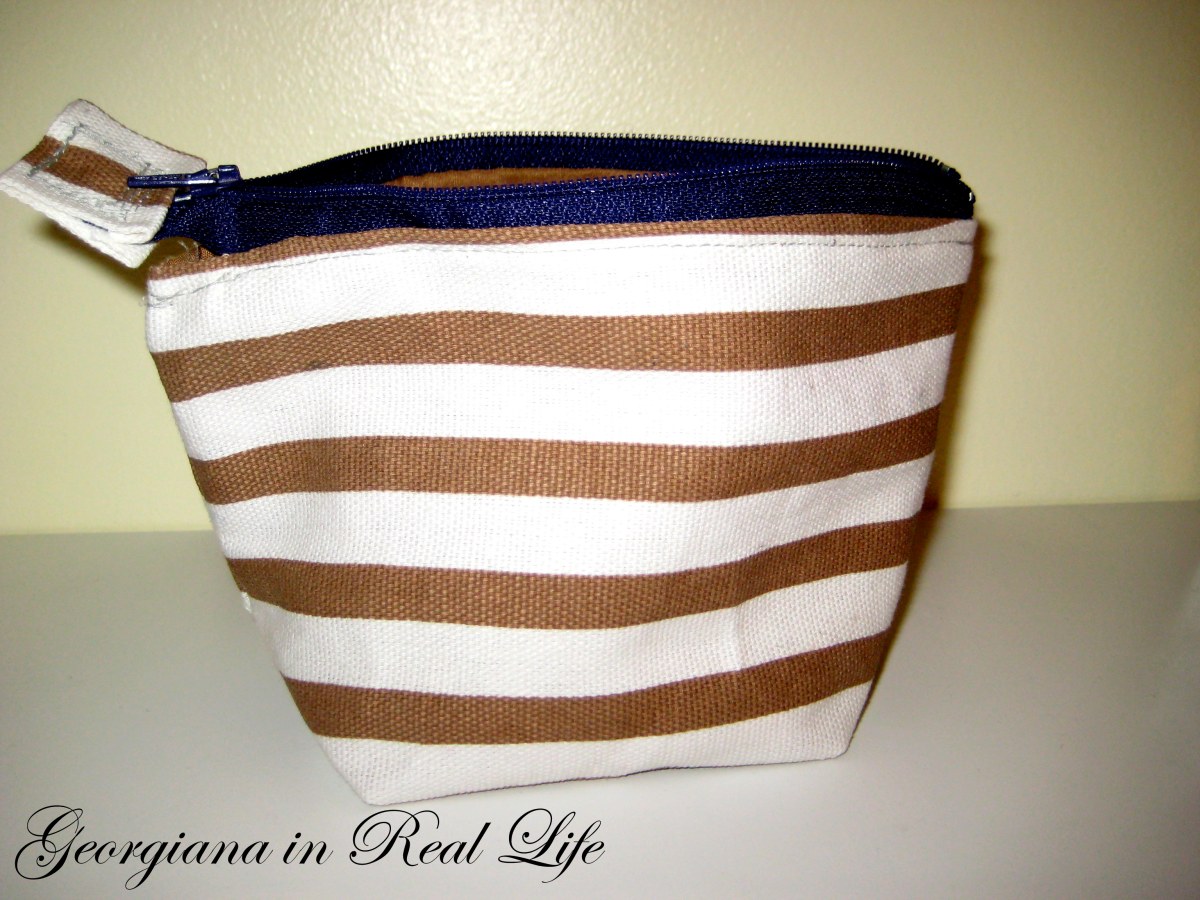 Making a New Pouch from an Old Purse – Georgiana in Real Life